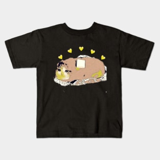 Burito cat Kids T-Shirt